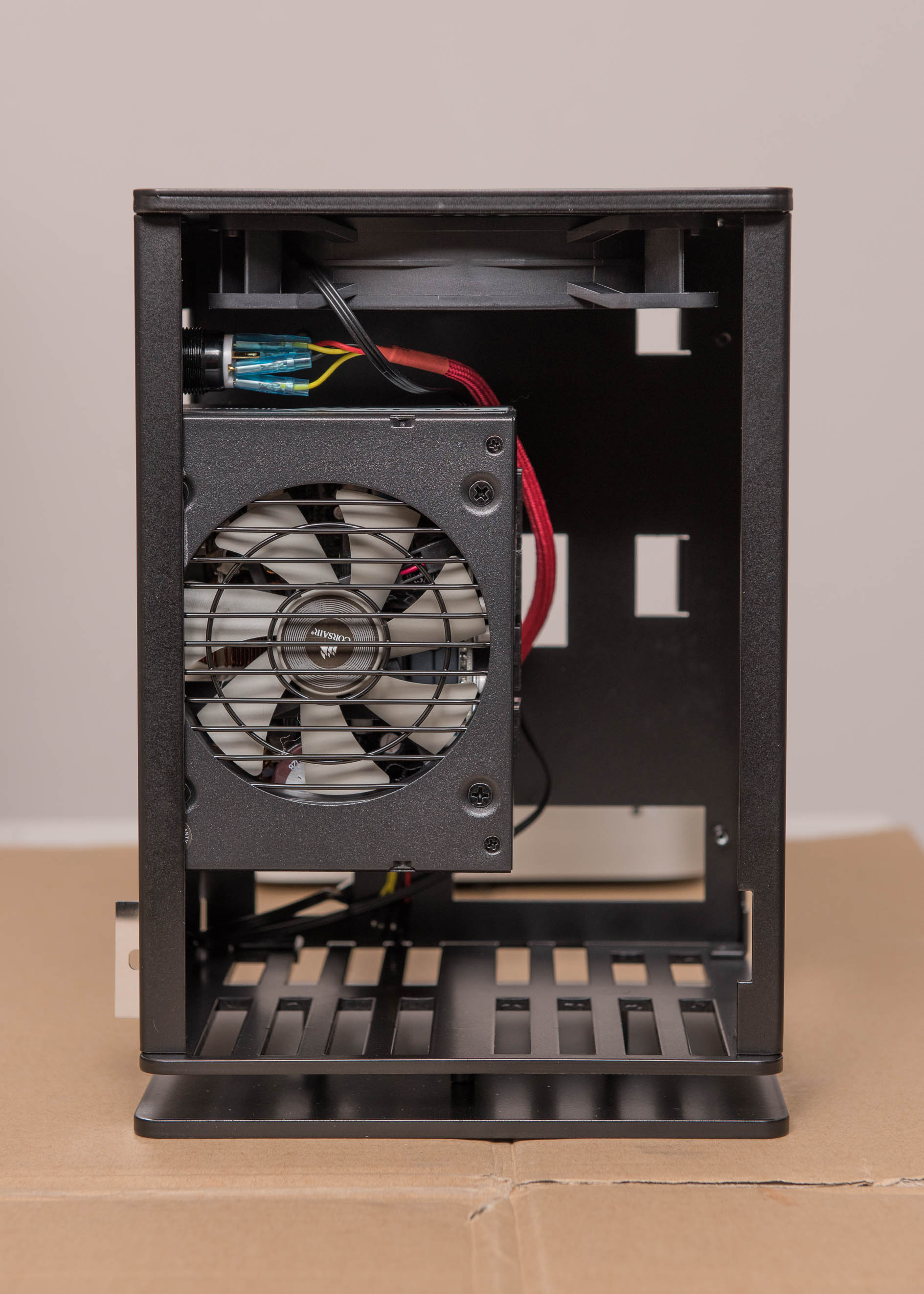 HG Osmi Mini ITX Case with PSU fitted
